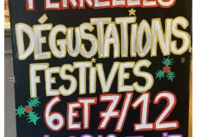 Dégustations festives les 6 et 7 décembre 2024